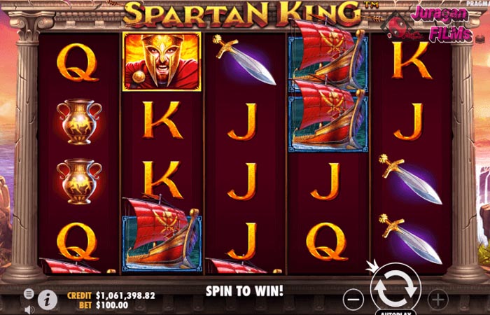 Kunci Kemenangan di Slot Spartan King: Rahasia Helm Spartan!